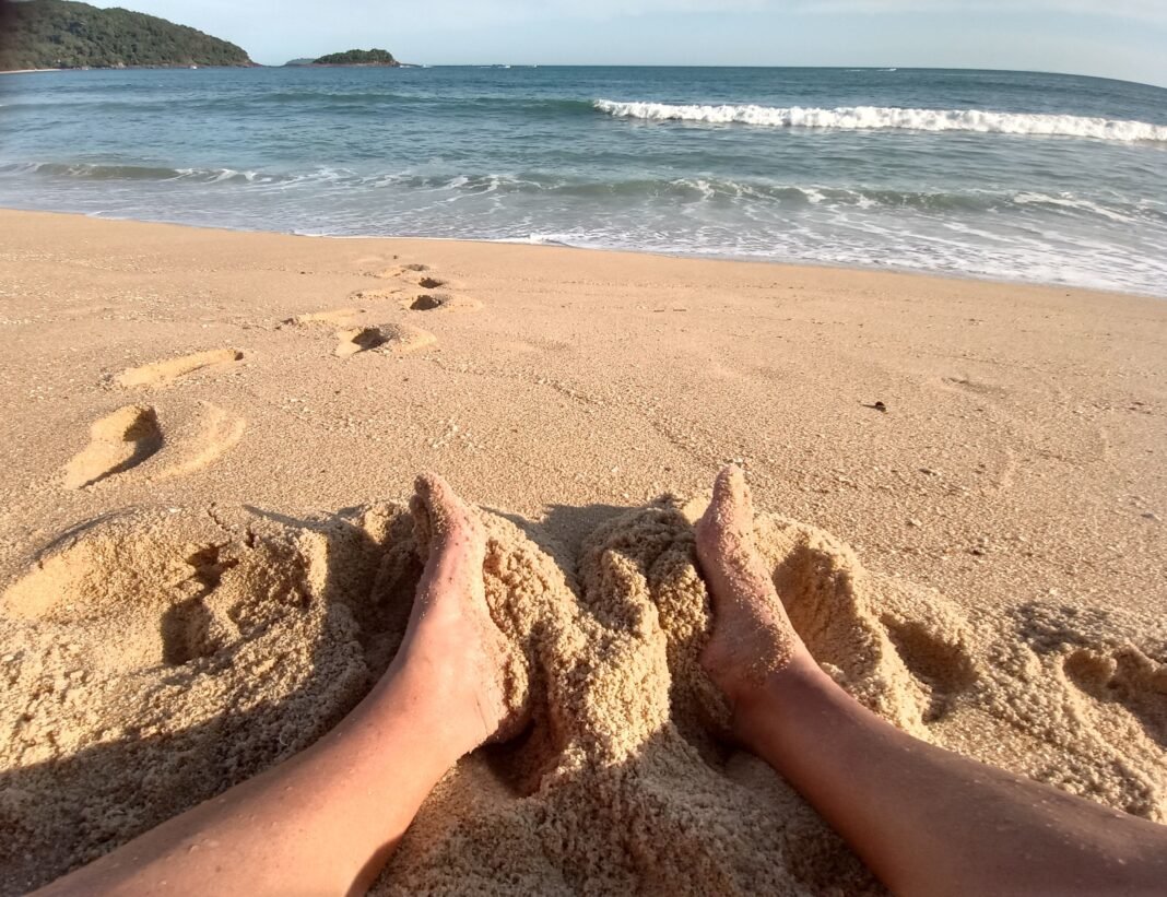 O caminho sob seus pés.