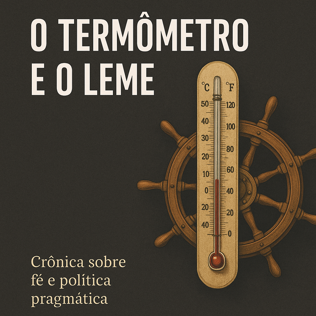 O termômetro e o leme.